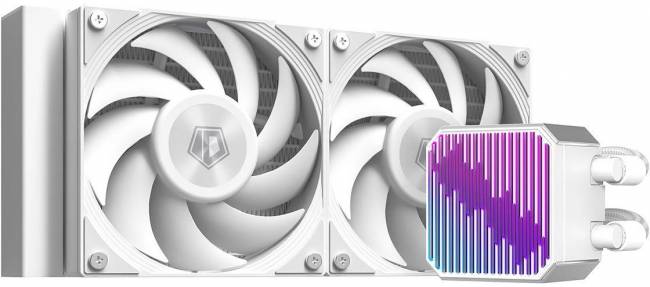 Система водяного охлаждения ID-COOLING DX240 MAX WHITE — для бизнеса и офиса