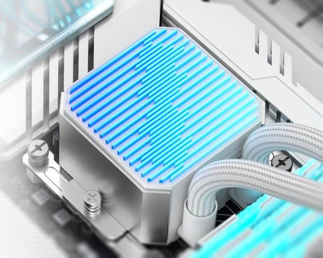 Система водяного охлаждения ID-COOLING DX240 MAX WHITE — для бизнеса и офиса