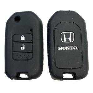 Чехол силиконовый выкидного ключа HONDA 2 кнопки (с лого)