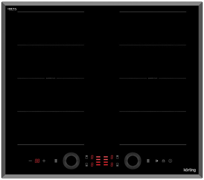 Встраиваемая варочная панель Korting HIB 68700 B Quadro