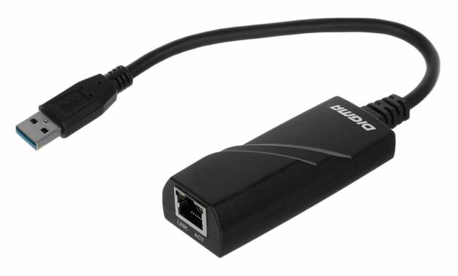 Сетевой адаптер Gigabit Ethernet Digma D-USB3-LAN1000 — для бизнеса и офиса