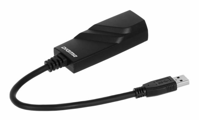 Сетевой адаптер Gigabit Ethernet Digma D-USB3-LAN1000 — для бизнеса и офиса