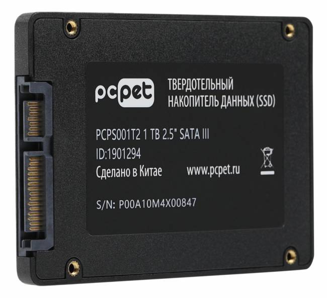 Накопитель SSD PC PET PCPS001T2 — для бизнеса и офиса