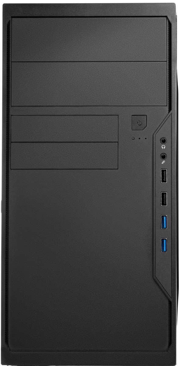 Корпус с блоком питания 450Вт. Foxline FL-733R-FZ450R-U32-NRP — для бизнеса и офиса