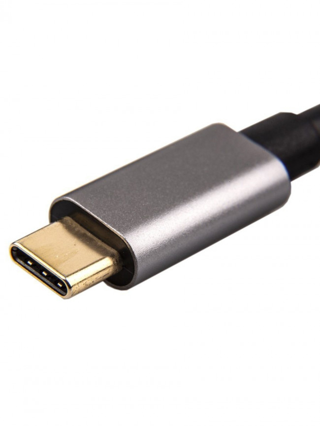 Aдаптер USB 3.1 Type-Cm -->HDMI A(f) 4K@60Hz, Aluminum Shell, VCOM<CU423T> VCOM USB 3.2 Type-C (m) - HDMI (f)