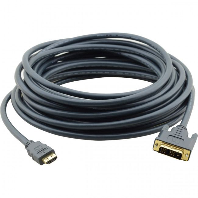 Кабель HDMI-DVI (Вилка - Вилка), 4,6 м [97-0201015] Kramer C-HM/DM-15 — для бизнеса и офиса