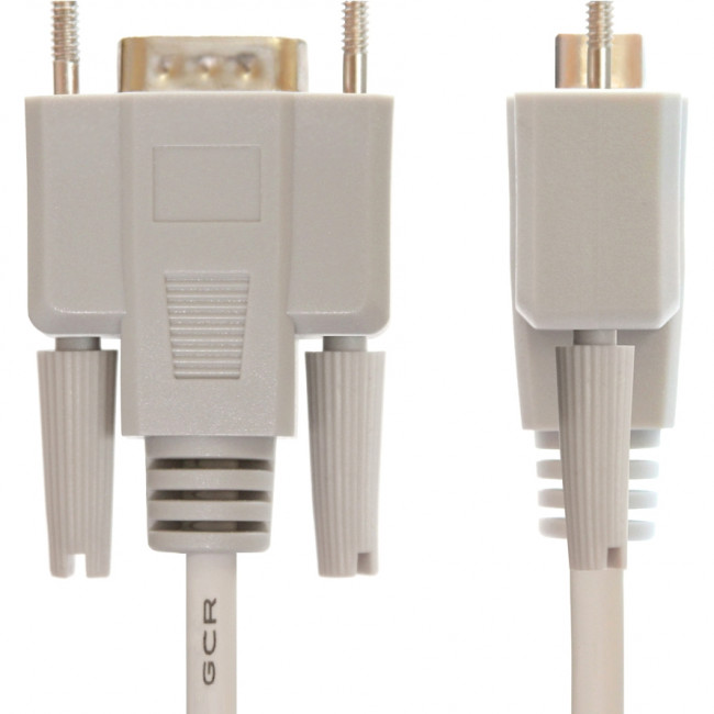 Greenconnect Удлинитель 0-модемный COM RS-232 5 m GCR-DB903-5m 9M AM / 9F AF, пакет Кабель Greenconnect COM RS-232 9M/RS-232 9F (GCR-DB903-5m) — для бизнеса и офиса