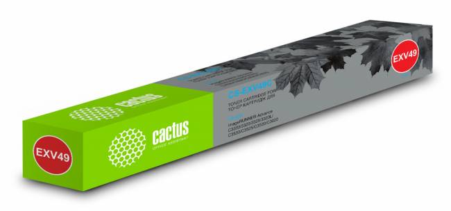 - Cactus CS-EXV49C — для бизнеса и офиса - Cactus CS-EXV49C — для бизнеса и офиса