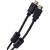 Кабель Telecom HDMI 19M/M+2 фильтра 1.4V W/Ethernet/3D <CG511D-7.5M> VCOM CG511D-7.5M