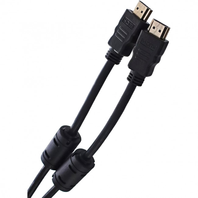 Кабель Telecom HDMI 19M/M+2 фильтра 1.4V W/Ethernet/3D <CG511D-7.5M> VCOM CG511D-7.5M