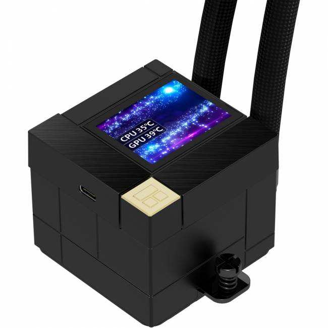 Система жидкостного охлаждения Thermalright Core Matrix 240 Vision Black — для бизнеса и офиса
