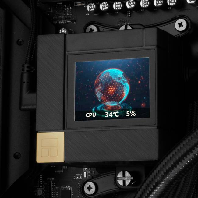 Система жидкостного охлаждения Thermalright Core Matrix 240 Vision Black — для бизнеса и офиса