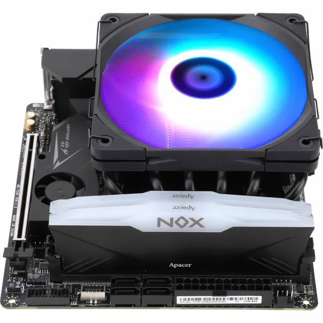Кулер для процессора Thermalright AXP-120-X67-BL-ARGB — для бизнеса и офиса Кулер для процессора Thermalright AXP-120-X67-BL-ARGB — для бизнеса и офиса