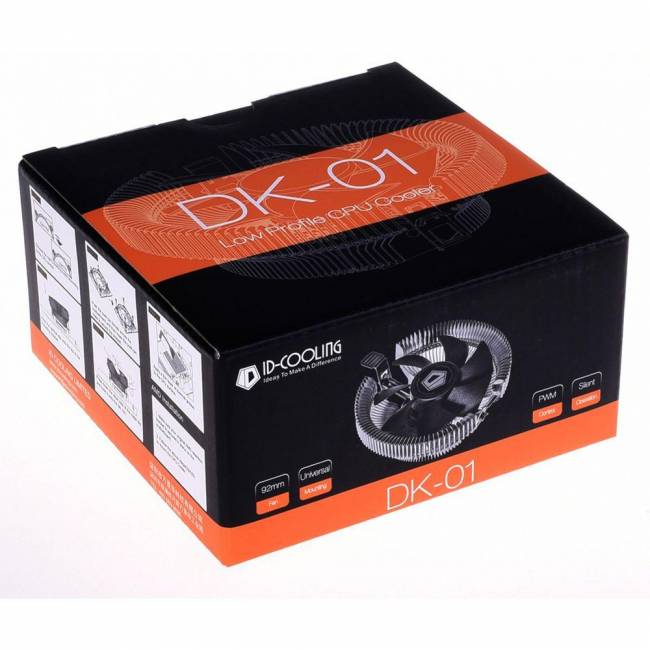 Кулер ID-COOLING DK-01 — для бизнеса и офиса