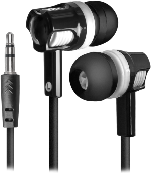 Defender Наушники вставки Basic 609 черный + белый Defender Basic 609