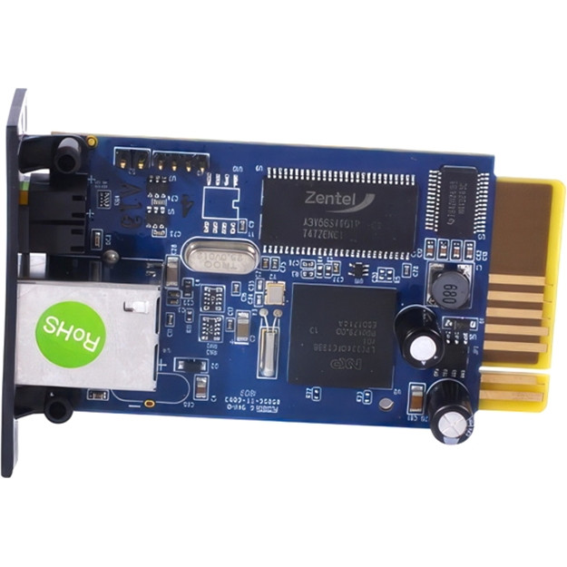 SNMP карта DL801 удаленного управления для ИБП серий POWERMAN RT/Online/Online Plus, программное обеспечение NET Agent 9 Тайпит POWERMAN SNMP DL801