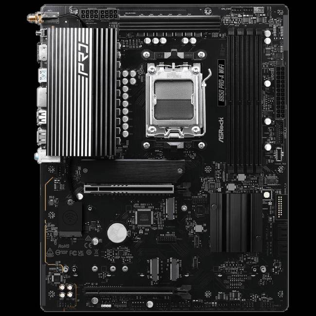 Материнская плата ASRock B850 PRO-A WIFI — для бизнеса и офиса