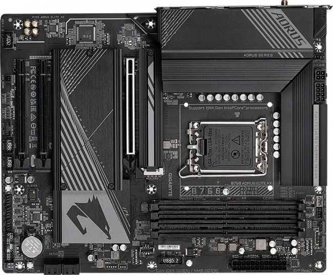 Материнская плата Gigabyte B760 A ELITE AX DDR4
