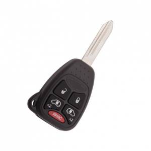 Корпус ключа Chrysler 4+1 кнопок Y160