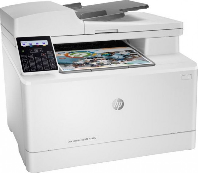 Лазерное МФУ HP Color LaserJet Pro MFP M183fw 7KW56A
