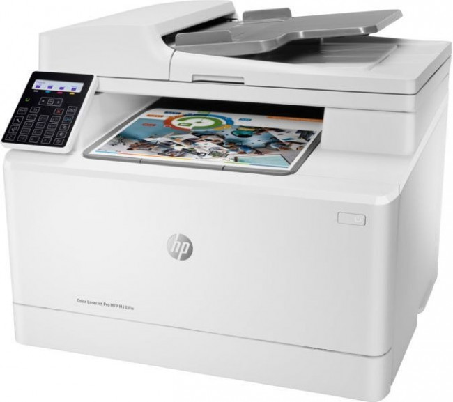 Лазерное МФУ HP Color LaserJet Pro MFP M183fw 7KW56A
