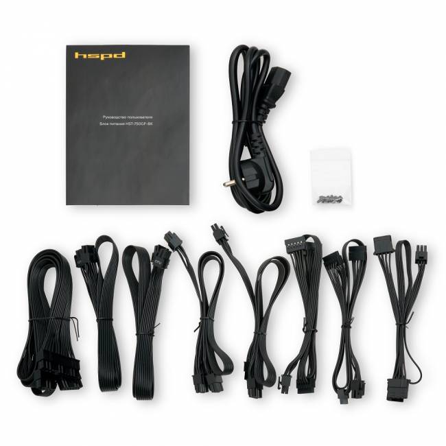 Блок питания HSPD HST-750GF-BK — для бизнеса и офиса Блок питания HSPD HST-750GF-BK — для бизнеса и офиса
