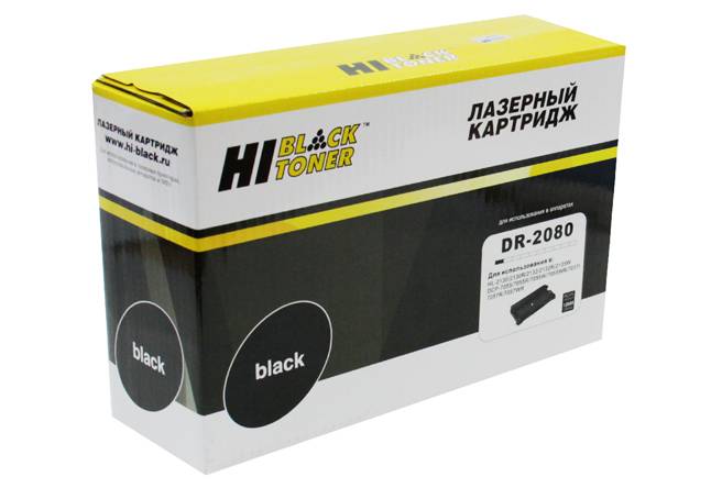 Драм-юнит Hi-Black (HB-DR-2080) для Brother HL-2130R/DCP-7055WR, 12K — для бизнеса и офиса