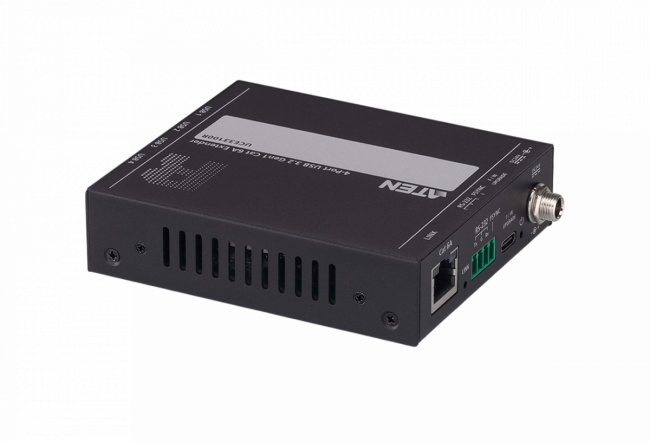 4-портовый удлинитель USB 3.2 Gen 1 по кабелю Cat 6A (до 100 метров) ATEN UCE33100 — для бизнеса и офиса 4-портовый удлинитель USB 3.2 Gen 1 по кабелю Cat 6A (до 100 метров) ATEN UCE33100 — для бизнеса и офиса