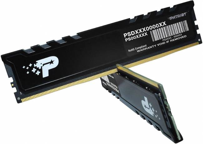 Память DDR5 2x16GB 5600MHz Patriot PSP532G5600KH1 — для бизнеса и офиса Память DDR5 2x16GB 5600MHz Patriot PSP532G5600KH1 — для бизнеса и офиса