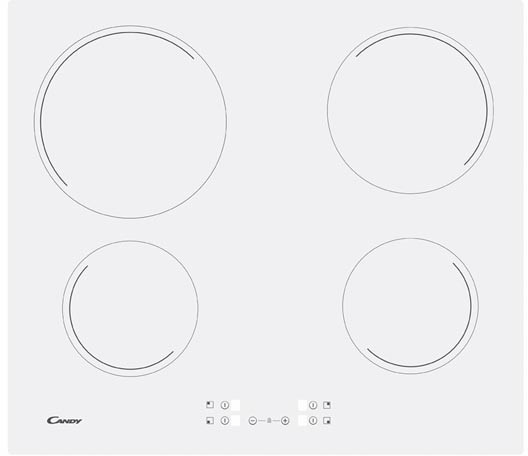 Встраиваемая варочная панель Candy CH64CCW — для бизнеса и офиса