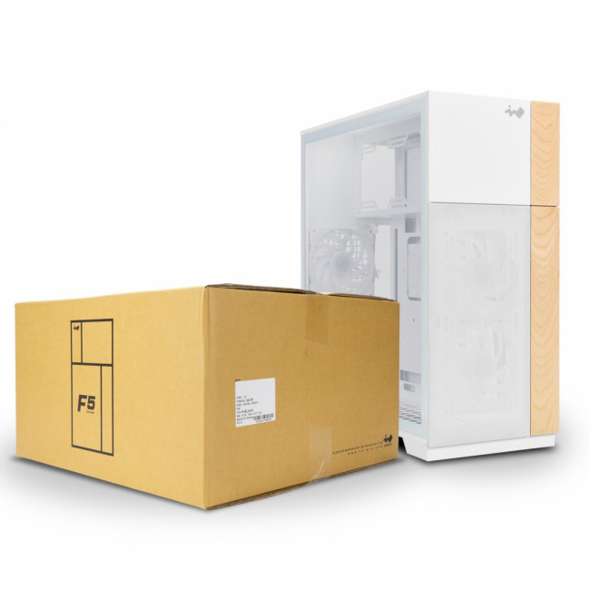 Корпус без блока питания InWin IW-CS-F5WHI-3AN140P — для бизнеса и офиса Корпус без блока питания InWin IW-CS-F5WHI-3AN140P — для бизнеса и офиса