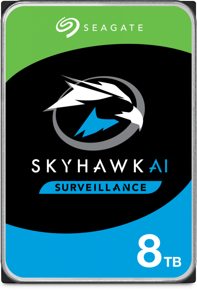 Жесткий диск Seagate SkyHawk AI Surveillance ST8000VE0004 — для бизнеса и офиса