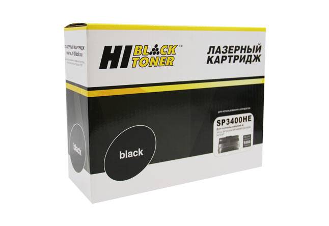 Картридж Hi-Black (HB-SP3400HE) для Ricoh Aficio SP 3400N/3410DN/3400SF/3410SF, 5K — для бизнеса и офиса