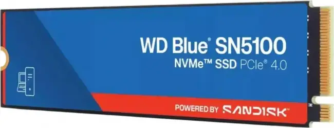 Твердотельные накопители WD SSD Blue SN5100 WDS500G5B0E — для бизнеса и офиса
