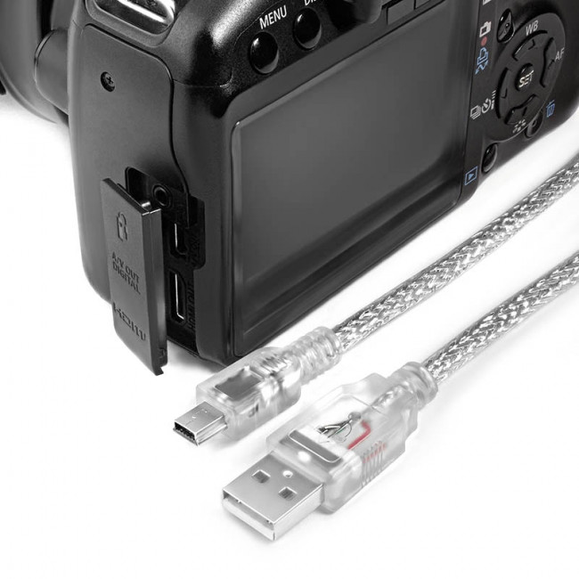 GCR Кабель 0.15m USB 2.0, AM/mini 5P, прозрачный, 28/28 AWG, экран, армированный, морозостойкий, GCR-UM1M5P-BB2S-0.15m Greenconnect GCR-UM1M5P-BB2S-0.15m