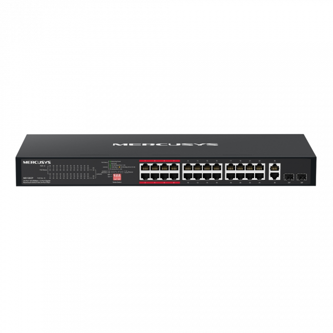Коммутатор Mercusys Technologies CO MS126CP — для бизнеса и офиса Коммутатор Mercusys Technologies CO MS126CP — для бизнеса и офиса