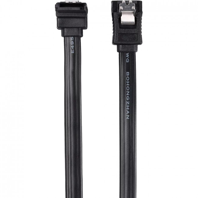 Кабель SATA M --SATA M 3.0V 7 pin  угловой разъем Telecom  0.5m <TUS705-0.5M> Кабель-переходник Telecom SATA III/SATA III (TUS705-0.5M)