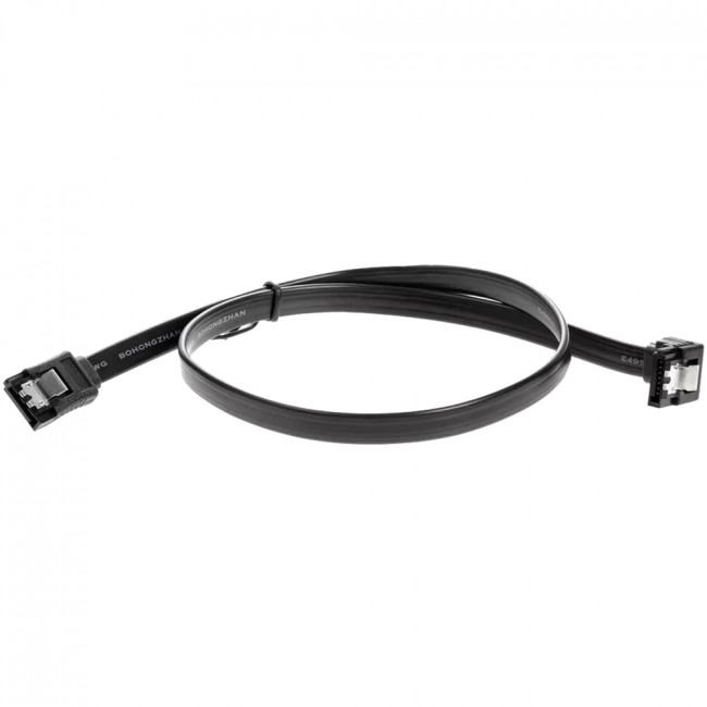 Кабель SATA M --SATA M 3.0V 7 pin  угловой разъем Telecom  0.5m <TUS705-0.5M> Кабель-переходник Telecom SATA III/SATA III (TUS705-0.5M)