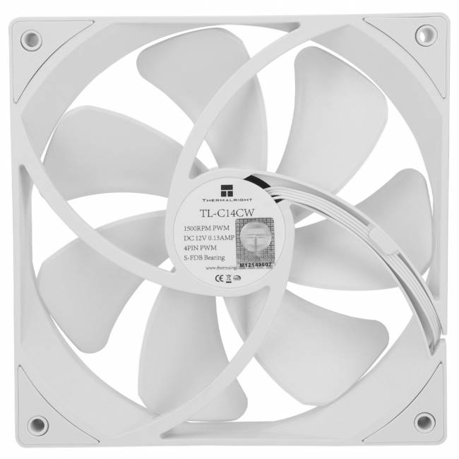 Кулер для корпуса Thermalright TL-C14CW — для бизнеса и офиса Кулер для корпуса Thermalright TL-C14CW — для бизнеса и офиса