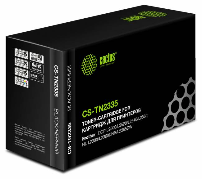 - Cactus CS-TN2335 — для бизнеса и офиса - Cactus CS-TN2335 — для бизнеса и офиса
