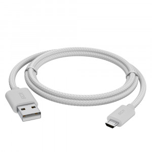 GCR Кабель 1.5m MicroUSB, быстрая зарядка, белый нейлон, GCR-54083 Кабель Greenconnect 1.5 м (GCR-54083) GCR Кабель 1.5m MicroUSB, быстрая зарядка, белый нейлон, GCR-54083 Кабель Greenconnect 1.5 м (GCR-54083)