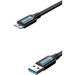 Кабель Vention USB 3.0 AM/micro B - 1м. Кабель Vention USB 3.0 AM/Micro-B - 1 м (COPBF)