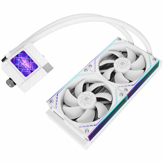 Система жидкостного охлаждения Thermalright Core Matrix 240 Vision White — для бизнеса и офиса