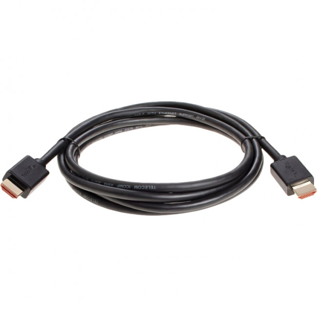 Кабель HDMI-19M --- HDMI-19M ver 2.0+3D/Ethernet ,2m Telecom <TCG215-2M> Кабель Telecom HDMI (m)/HDMI (m) - 2 м (TCG215-2M)