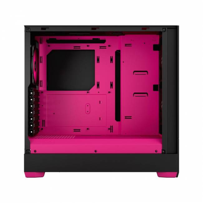 Корпус ПК без блока питания Корпус Design Pop Air RGB Magenta Core TG Clear Tint (FD-C-POR1A-03) — для бизнеса и офиса