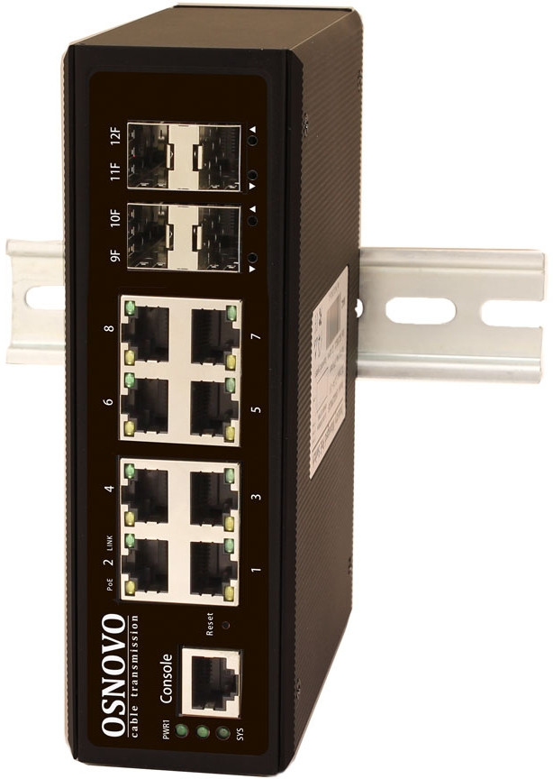 Коммутатор OSNOVO SW-70804/IL — для бизнеса и офиса Коммутатор OSNOVO SW-70804/IL — для бизнеса и офиса