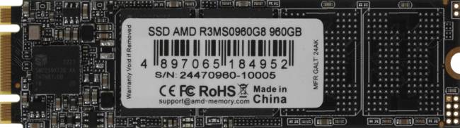 Накопитель SSD AMD R3MS0960G8 — для бизнеса и офиса