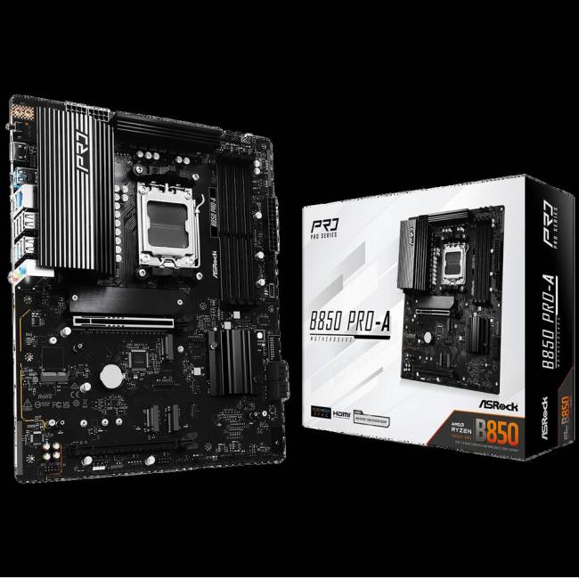 Материнская плата ASRock B850 PRO-A — для бизнеса и офиса