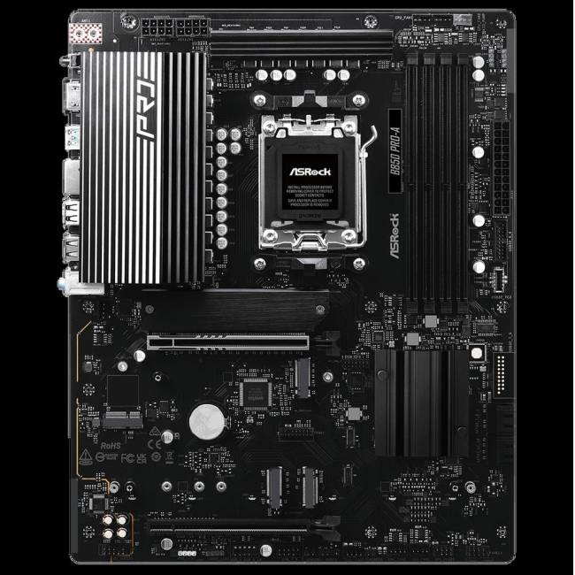 Материнская плата ASRock B850 PRO-A — для бизнеса и офиса