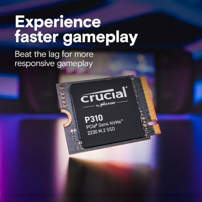 Твердотельный накопитель Crucial CT2000P310SSD2 — для бизнеса и офиса
